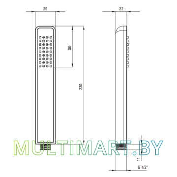 Смеситель Deante Hiacynt BQH N13M картинка 4